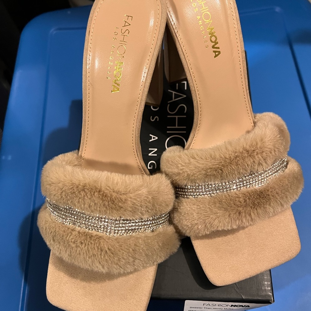 COPY - Nude Mule Heels
